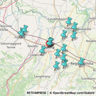 Mappa Via Monte Nero, 43125 Parma PR, Italia (14.26706)