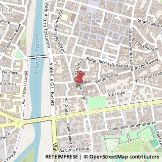 Mappa Strada Luigi Carlo Farini, 59, 43121 Parma, Parma (Emilia Romagna)