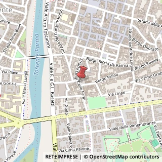 Mappa Strada Luigi Carlo Farini, 62, 43121 Parma, Parma (Emilia Romagna)
