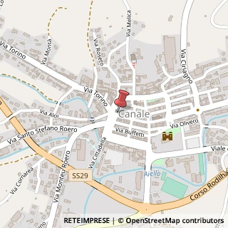 Mappa Piazza San Bernardino, 2, 12043 Canale, Cuneo (Piemonte)