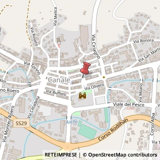 Mappa Piazza Martiri della Libertà,  33, 12043 Canale, Cuneo (Piemonte)