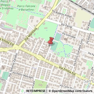 Mappa Via Clemente Bondi, 28, 43123 Parma, Parma (Emilia Romagna)
