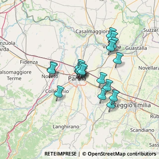 Mappa Viale Partigiani D'Italia, 43123 Parma PR, Italia (11.07421)