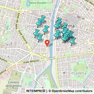 Mappa Viale Maria Luigia, 43125 Parma PR, Italia (0.4245)