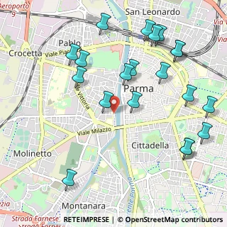 Mappa Viale Maria Luigia, 43125 Parma PR, Italia (1.238)