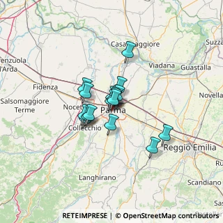 Mappa Viale Maria Luigia, 43125 Parma PR, Italia (8.09188)