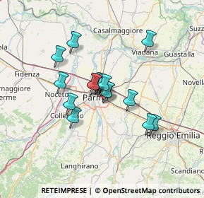Mappa Via Scarabelli Zunti, 43122 Parma PR, Italia (9.52188)