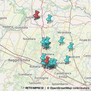 Mappa Via Don Luigi Sturzo, 41012 Carpi MO, Italia (14.697)