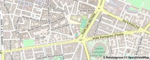 Mappa Parma