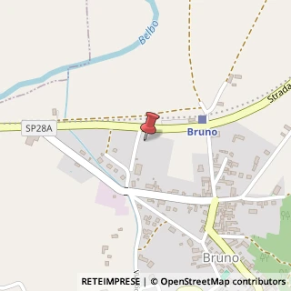 Mappa Strada Provinciale Nizza-Alessandria, 37, 14046 Bruno, Asti (Piemonte)