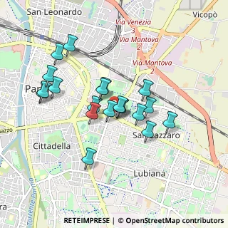 Mappa Via Stendhal, 43123 Parma PR, Italia (0.763)