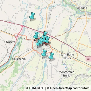 Mappa Via Stendhal, 43123 Parma PR, Italia (3.60091)