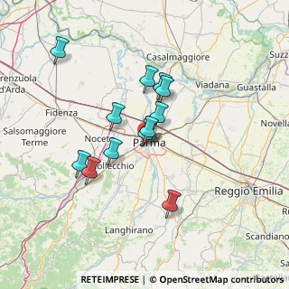 Mappa Via Giuseppe Cesare Abba, 43125 Parma PR, Italia (11.65833)