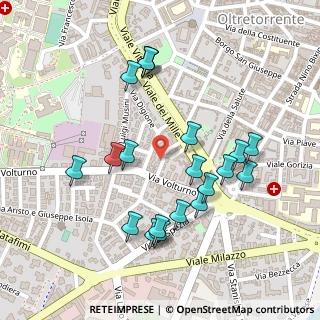 Mappa Via Giuseppe Cesare Abba, 43125 Parma PR, Italia (0.246)