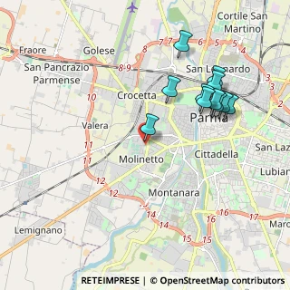 Mappa Via Silvio Pellico, 43125 Parma PR, Italia (1.99636)