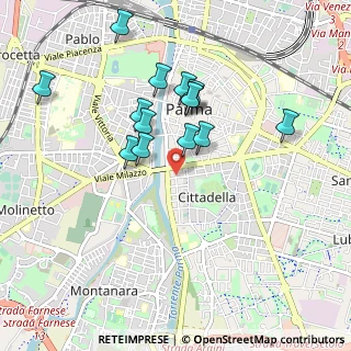 Mappa Viale Magenta, 43123 Parma PR, Italia (0.86643)