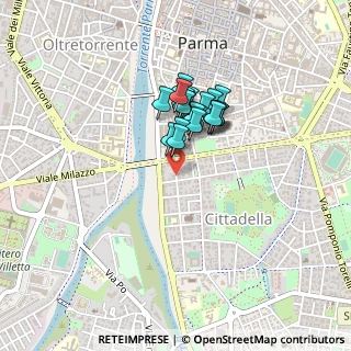 Mappa Viale Magenta, 43123 Parma PR, Italia (0.2995)
