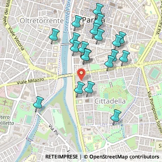 Mappa Viale Magenta, 43123 Parma PR, Italia (0.505)