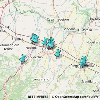 Mappa Via Dante Gibertini, 43123 Parma PR, Italia (12.6575)