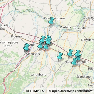 Mappa Via Benvenuto Cellini, 43123 Parma PR, Italia (13.06615)