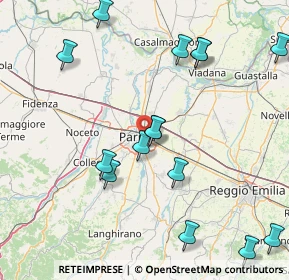 Mappa Via Benvenuto Cellini, 43123 Parma PR, Italia (18.84533)