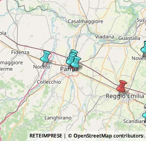 Mappa Via Dante Gibertini, 43123 Parma PR, Italia (20.40909)