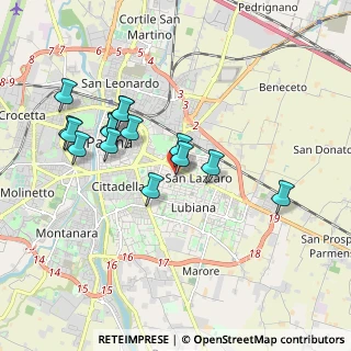 Mappa Via Benvenuto Cellini, 43123 Parma PR, Italia (1.77733)