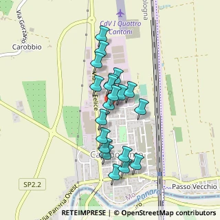 Mappa Via Circonvallazione, 41031 Camposanto MO, Italia (0.36)