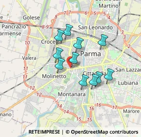 Mappa SS 62 della Cisa, 43125 Parma PR, Italia (1.32818)