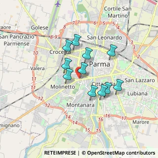 Mappa SR62, 43125 Parma PR, Italia (1.32818)