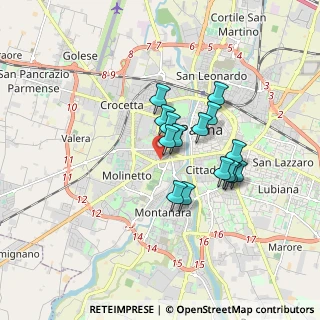 Mappa SR62, 43125 Parma PR, Italia (1.32067)