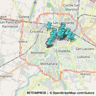 Mappa SR62, 43125 Parma PR, Italia (1.2685)