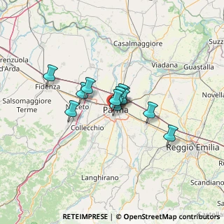 Mappa Strada Statale 62 della Cisa, 43125 Parma PR, Italia (8.08)