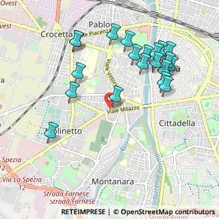 Mappa SR62, 43125 Parma PR, Italia (1.1105)