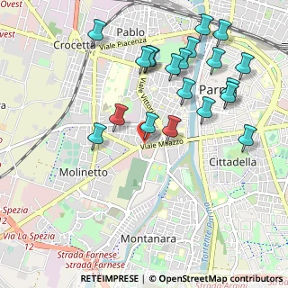 Mappa SR62, 43125 Parma PR, Italia (1.1245)