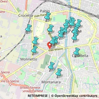 Mappa SR62, 43125 Parma PR, Italia (0.9685)
