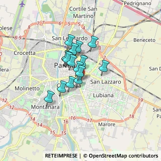 Mappa Via Giacomo Puccini, 43123 Parma PR, Italia (1.09)