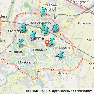 Mappa Via Giacomo Puccini, 43123 Parma PR, Italia (1.82231)