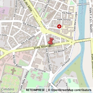 Mappa Viale Milazzo, 16, 43125 Parma, Parma (Emilia Romagna)