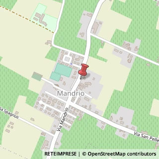 Mappa Via Mandrio, 42, 42015 Correggio, Reggio nell'Emilia (Emilia Romagna)