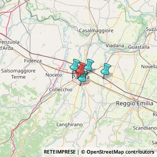 Mappa Viale Milazzo, 43125 Parma PR, Italia (36.82375)