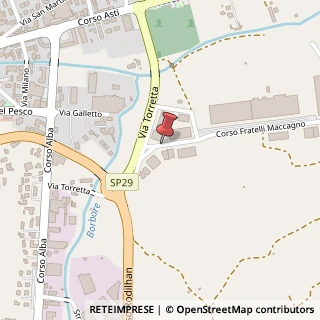 Mappa Via F. LLI Maccagno, 12043 Canale, Cuneo (Piemonte)