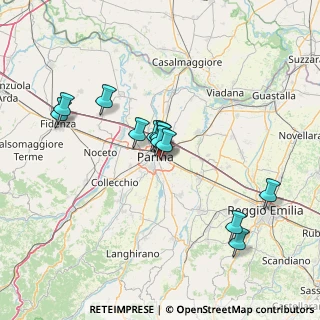 Mappa Via Primo Bandini, 43123 Parma PR, Italia (12.66667)