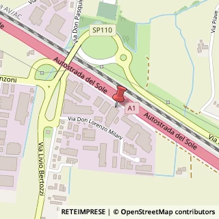 Mappa Via E. Mattei, 10, 42043 Gattatico, Reggio nell'Emilia (Emilia Romagna)