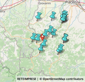 Mappa Loc. Ponte Barberino, 29022 Bobbio PC, Italia (13.646)