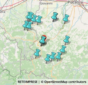 Mappa Loc. Ponte Barberino, 29022 Bobbio PC, Italia (13.77278)