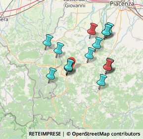 Mappa Loc. Ponte Barberino, 29022 Bobbio PC, Italia (12.49563)