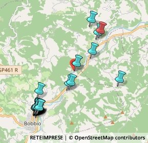 Mappa Loc. Ponte Barberino, 29022 Bobbio PC, Italia (2.62593)