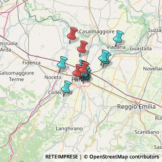Mappa Viale delle Rimembranze, 43123 Parma PR, Italia (6.68667)