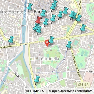 Mappa Viale delle Rimembranze, 43123 Parma PR, Italia (0.6585)